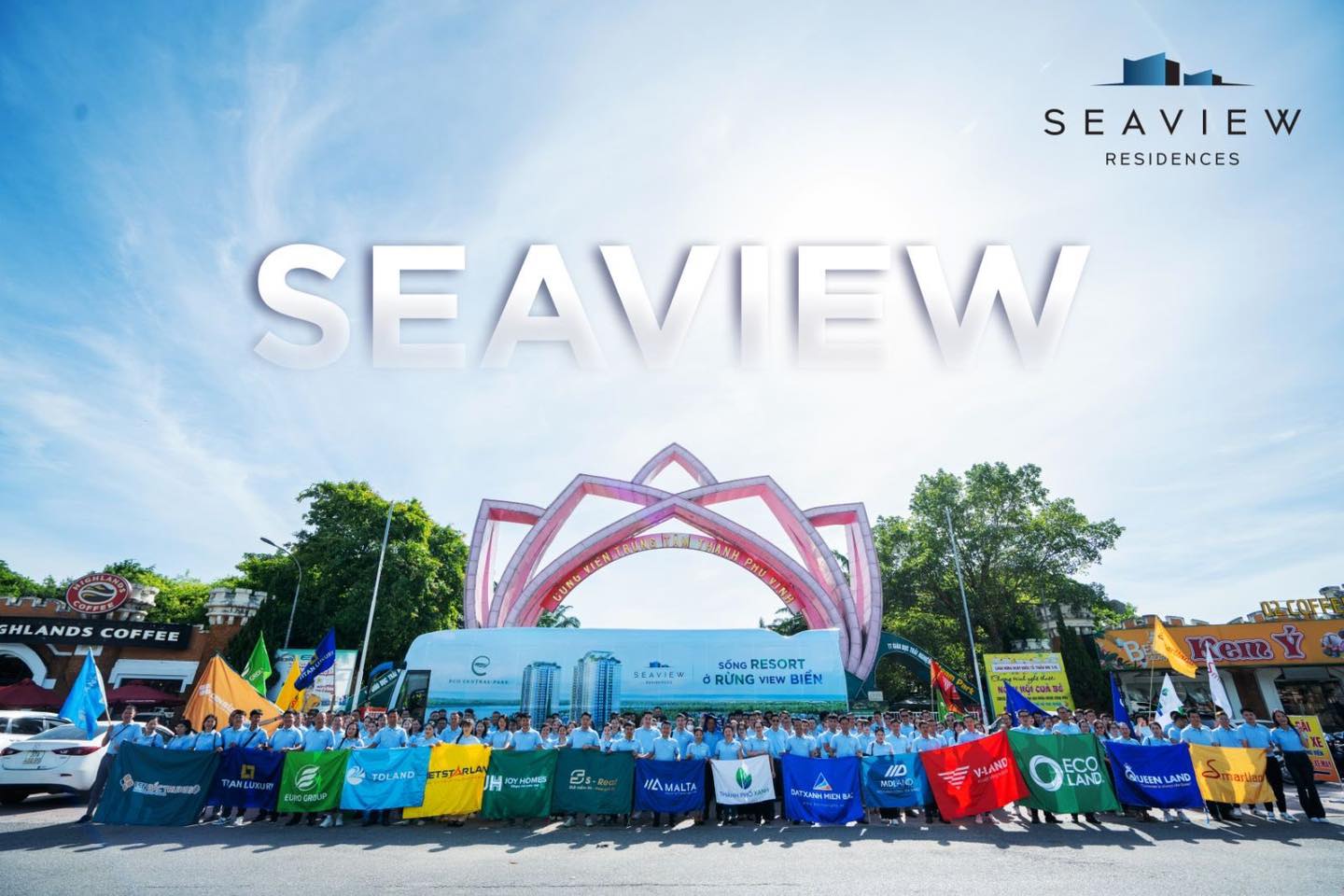 Lễ ra quân dự án Seaview Residences của 15 đại lý