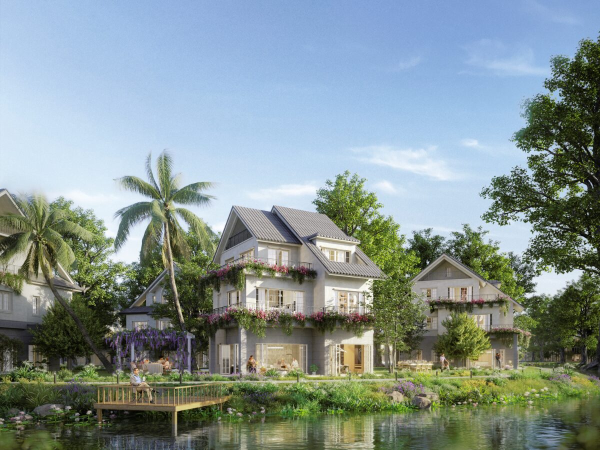 Vẻ đẹp giao thoa cổ điển và hiện đại của biệt thự đảo Central Island