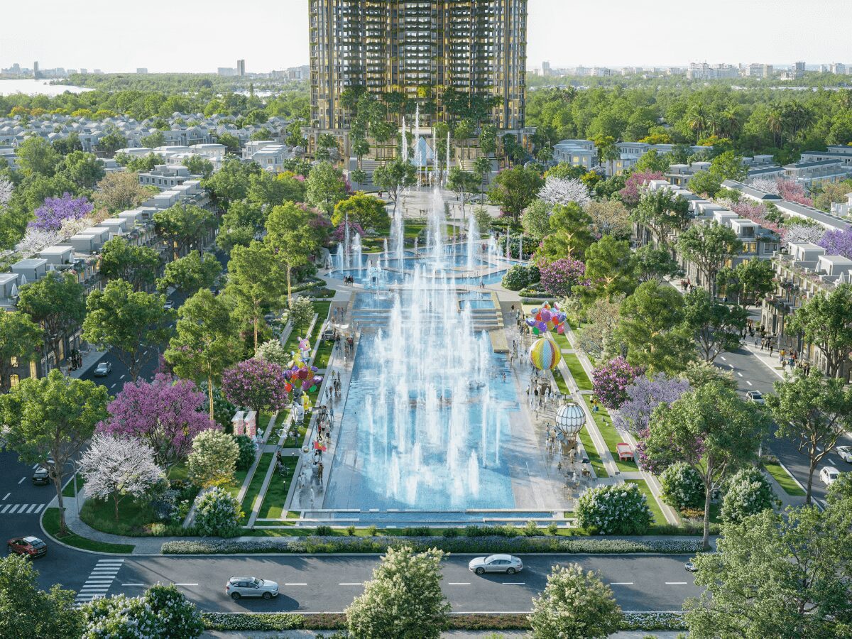Central Plaza là mô hình nhà phố quảng trường đầu tiên tại thành Vinh