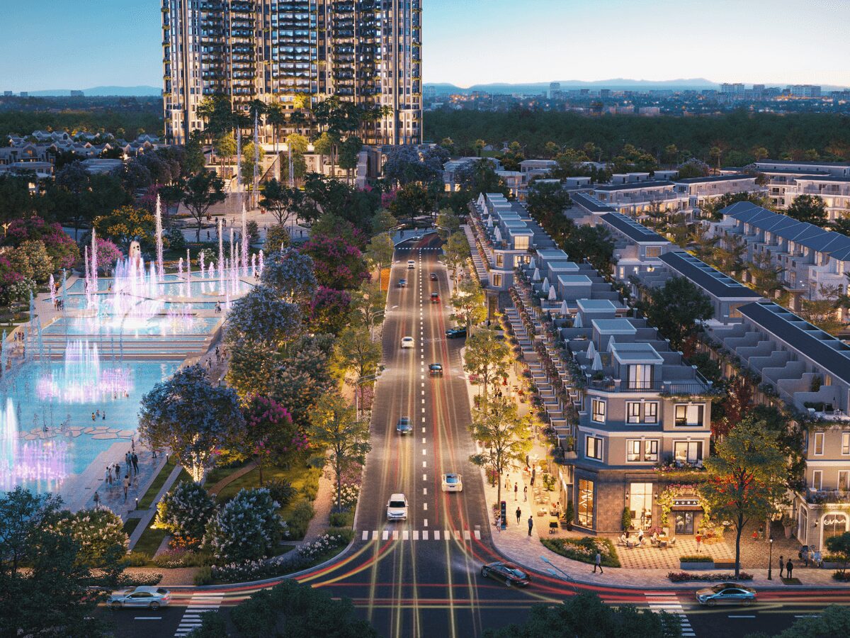 Quảng trường Central Plaza sẽ là mảnh ghép giải trí, vui chơi tiếp theo lại Eco Central Park