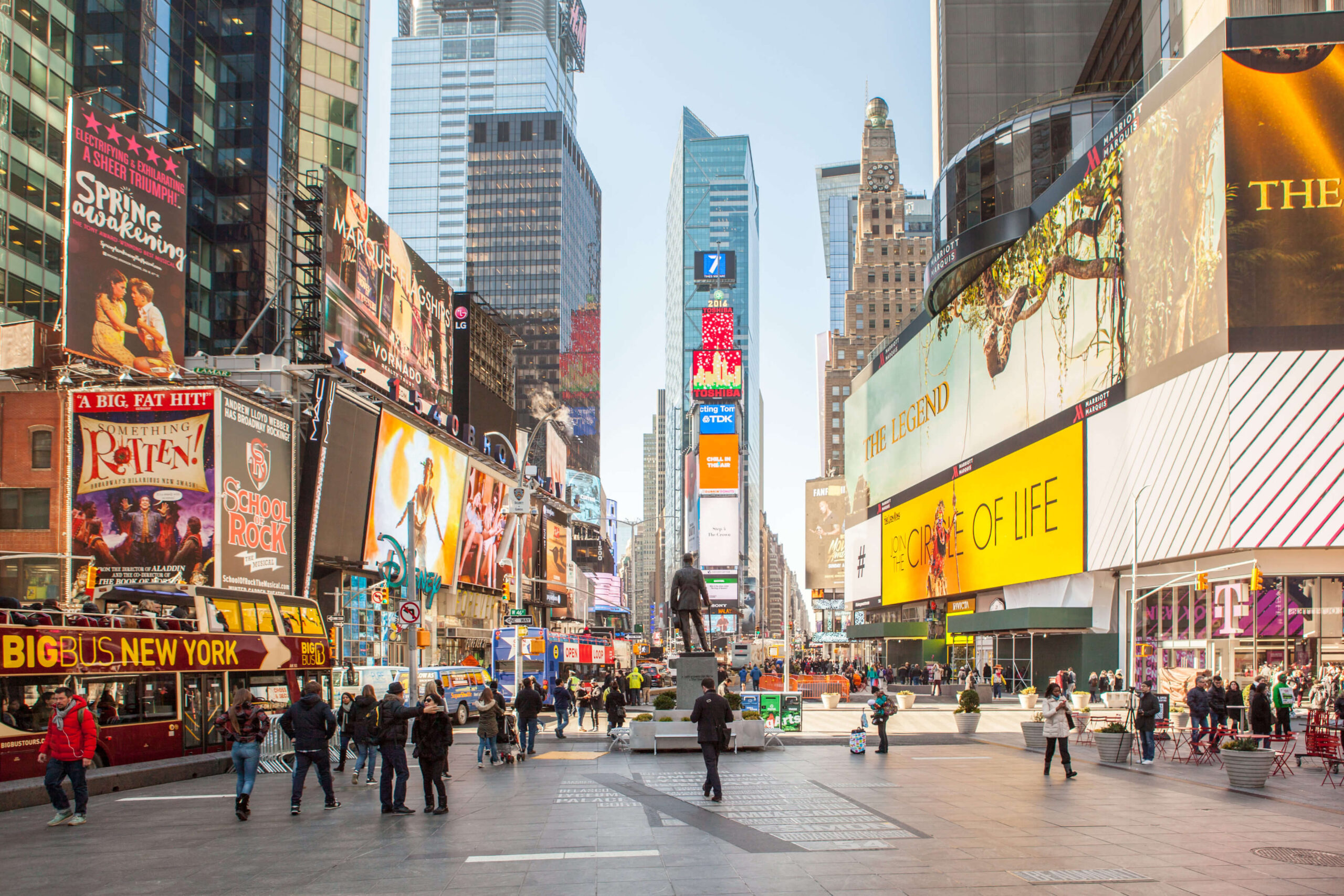 Time Square - Một trong những quảng trường nổi tiếng nhất thế giới