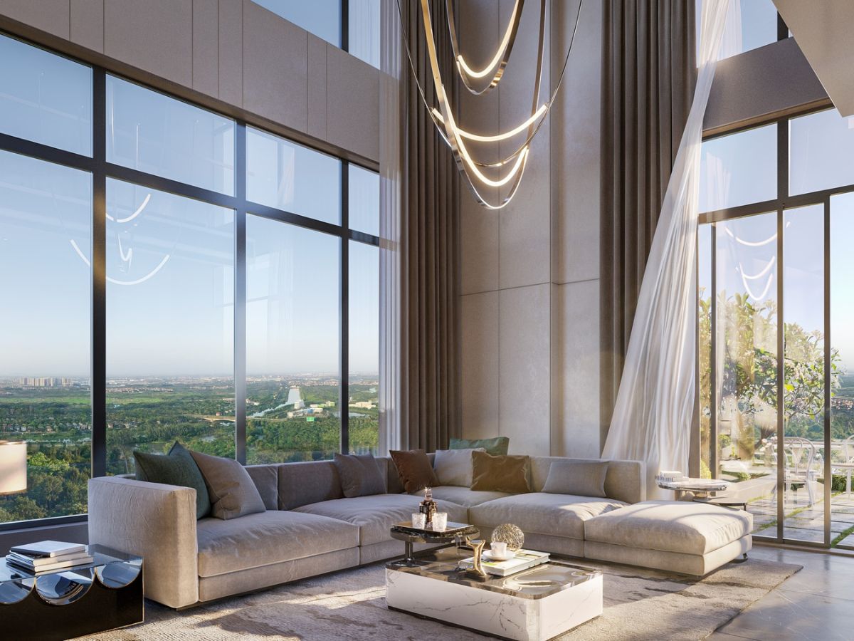 Thiết kế căn hộ Sky Retreat tối ưu ánh sáng tự nhiên