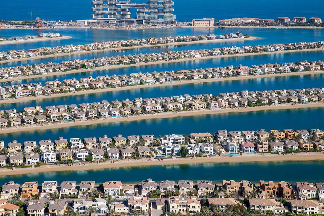"Đảo cọ" Palm Jumeirah tại Dubai: một trong những dự án biệt thự sát mặt nước đắt đỏ nhất thế giới
