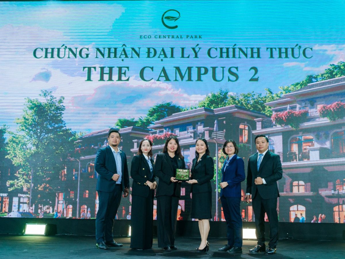 Thành phố Xanh là đơn vị phân phối F2 phân khu The Campus 2