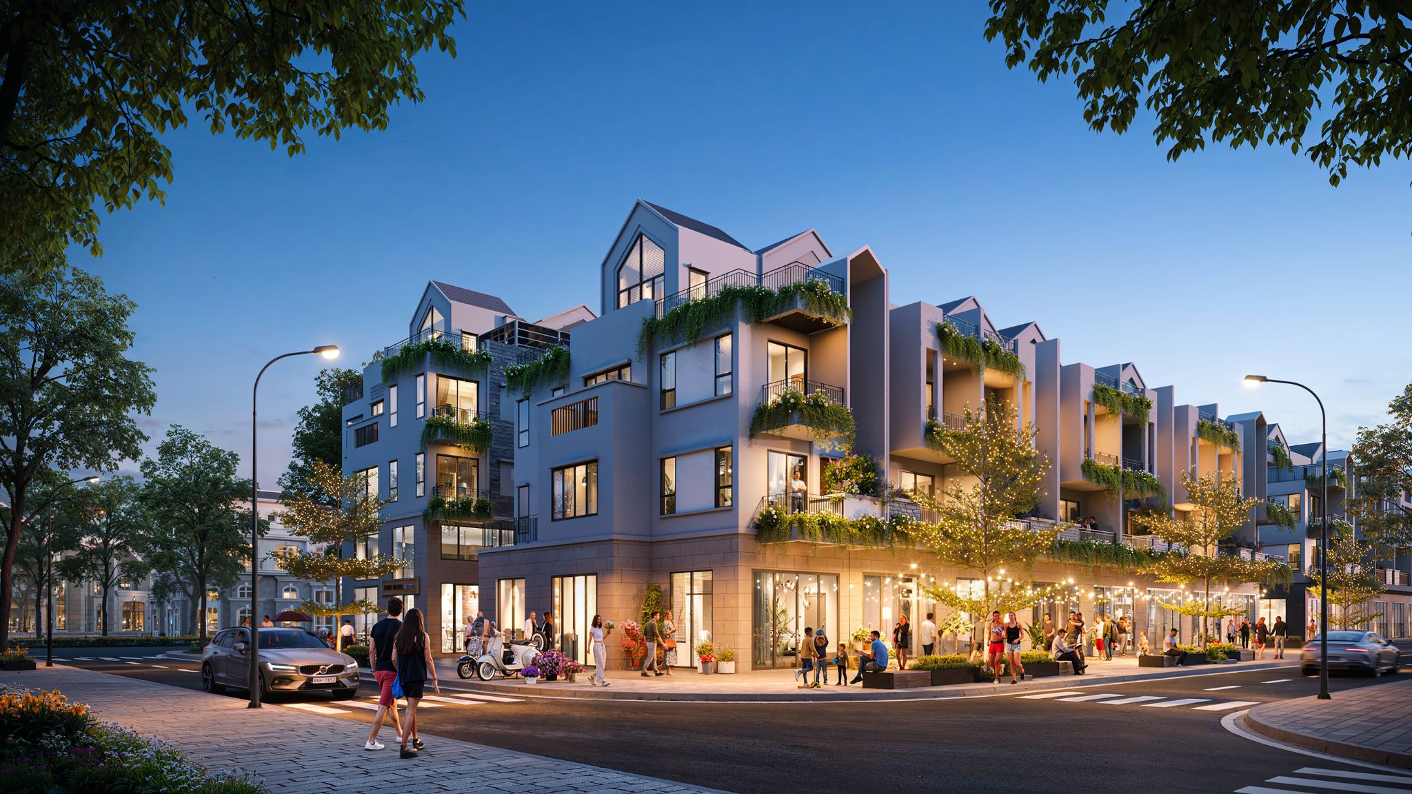 Townhouse The Campus 2 tôi ưu cho nhu cầu ở và kinh doanh hiệu quả